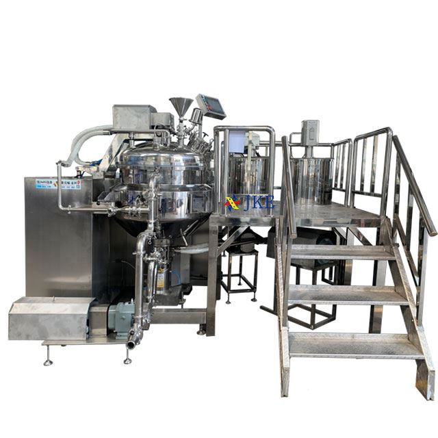 vacuum homogenizing mixer