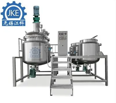 Вакуумний гомогенізатор змішувач з емульгуючим насосом