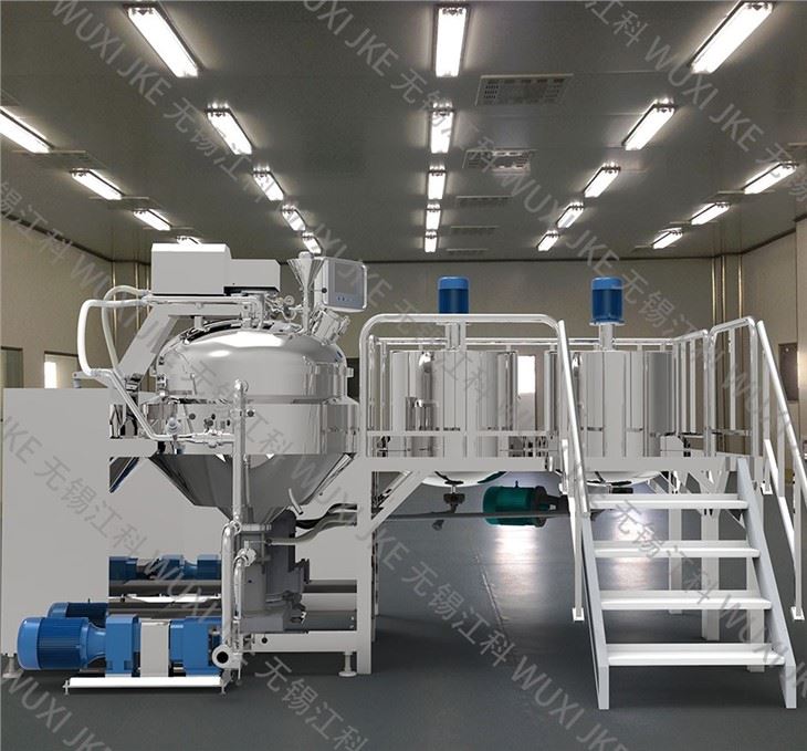 Vacuum Emulsifying Homogenizer