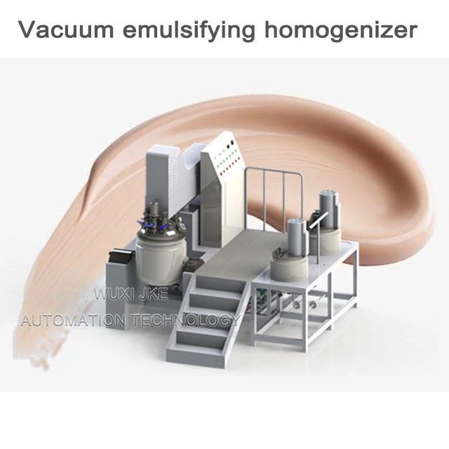 Vacuum Emulsifying Homogenizing Mixer