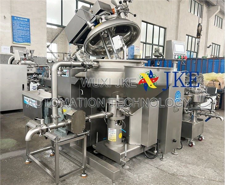 Vacuum Mixer With Homogenizer